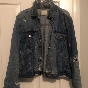 American Eagle Outfitters Jean Jacket, size L $25